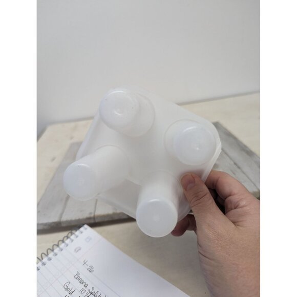 Vintage Disney Popsicle Molds Set of 4 Freezer Pop Makers Tray Mickey Donald - Picture 6 of 9